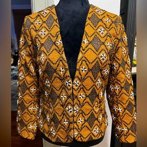 Banana Republic Heritage Collection Beaded Jacket/Blazer